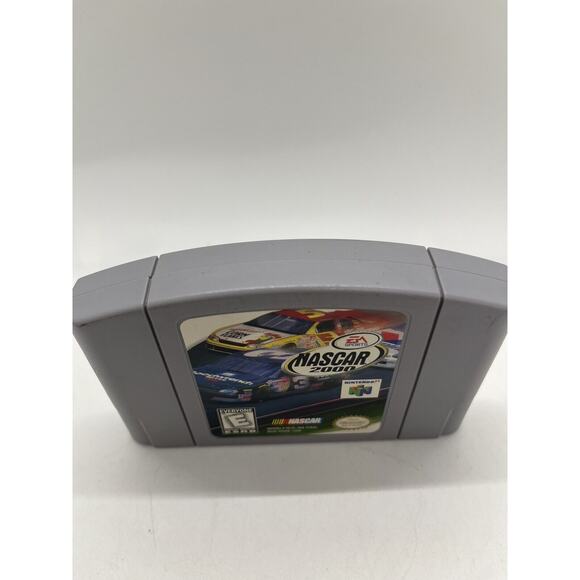 NASCAR 2000 - Nintendo 64 (N64) Game Cartridge - Tested - Picture 2 of 6